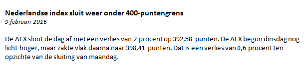Hoe beleggen in Nederlandse index